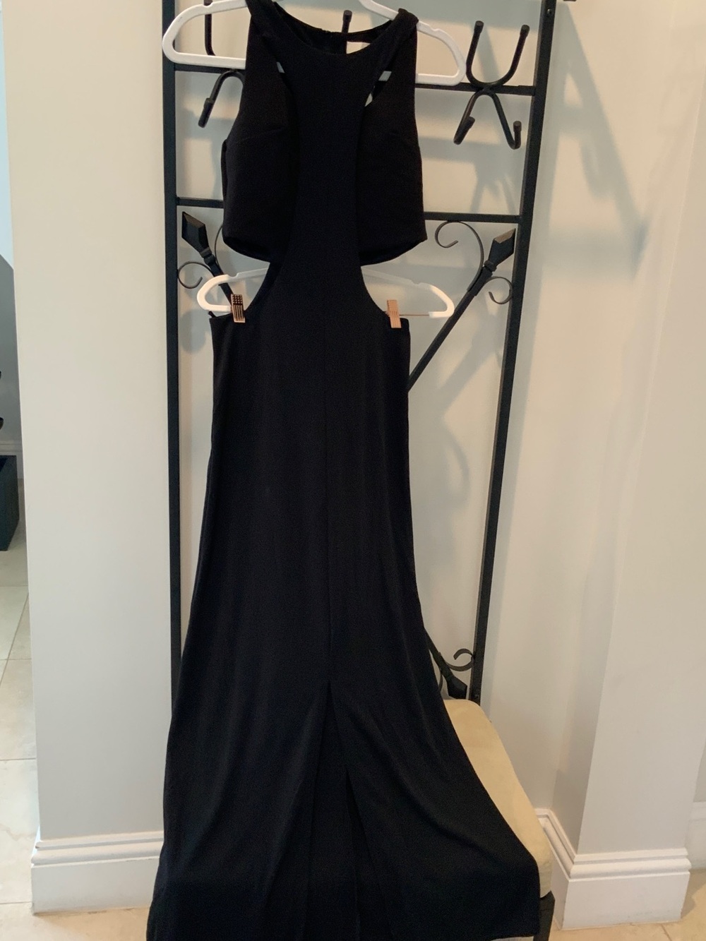 Sans Souci Black Maxi Dress